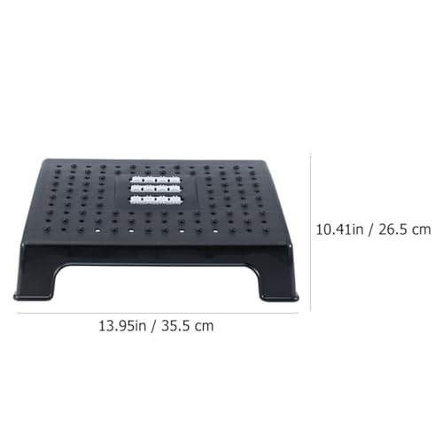 Tabouret de massage ergonomique compact avec repose-pieds de sécurité
