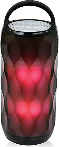 iDance - Enceinte Bluetooth Portable Puissante 5W - avec Lumière LED x5 Couleurs - Batterie Rechargeable - Haut-Parleur sans Fil - TCS2BT Cover