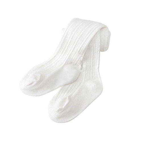 Floralby Kids Baby Girls Warm Cotton Stretchable Tights Stockings Pantyhose Pants Socks