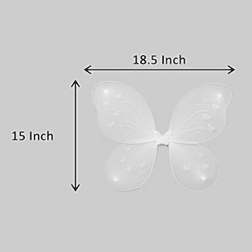 Image of BabyMoon Butterfly Fairy Angel Costumes Baby Wings Photography Props | Set of 3