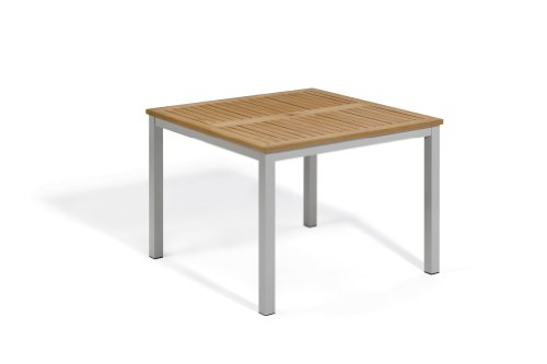 Oxford Garden Tv39Tan Travira 39-Inch Table, Natural Tekwood #TOP2