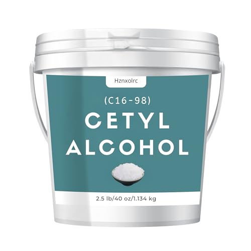 2.5 lb Cetyl Alcohol for Making Lotions Premium Cetyl Alcohol Granules Smooth and Emollient Fresh and Pleasant Suitable for Making Conditioners Scrubs Creams and More