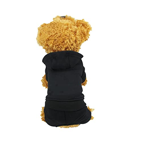 Dog Clothes Dog Hoodie Winter Warm Dog Sweatshirt Cold Weater Coat Pet Pajamas Clothing Soft Breathable 4 Legs Puppy Custume For Small Medium Dogs Cats Girl Boy #TOP6
