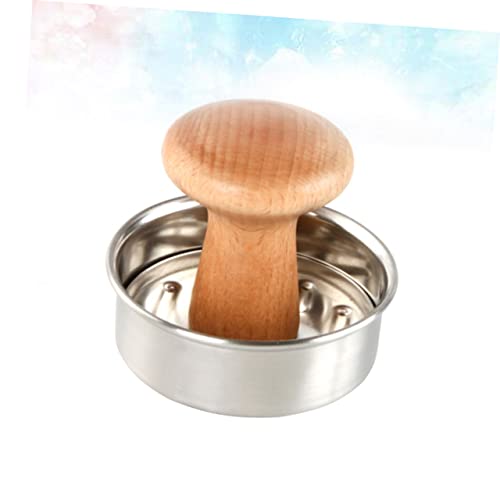JOINPAYA 1pc Stainless Steel Meat Press Maker for Burger Beef Meat Non- to Clean Kitchen Gadget for Cooking and Grilling