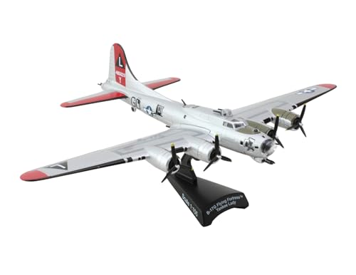 Postage Stamp Boeing B-17G Flying Fortress Bomber Aircraft Yankee Lady United States Army Air Force 1/155 Diecast Model Airplane