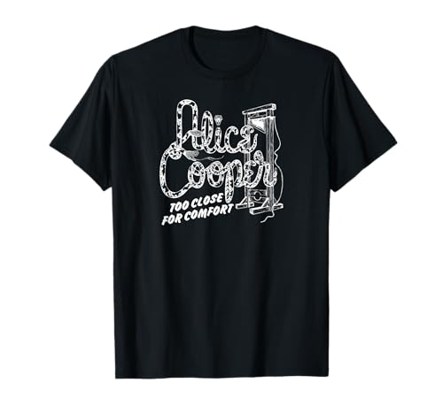 Alice Cooper Too Close Guillotine Camiseta