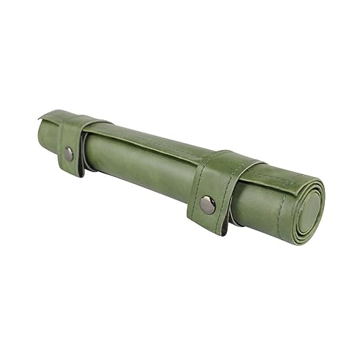 Green Travel Roll Up Backgammon Set 13 Inch, 13" - Image 2