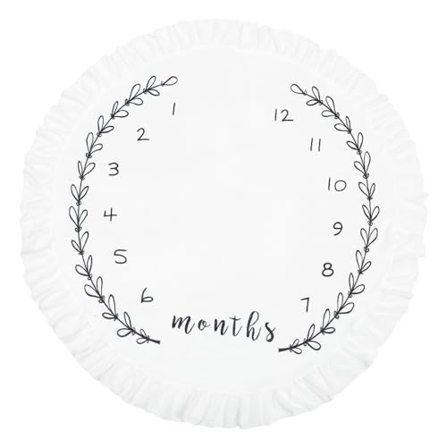Tapis de photographie hebdomadaire Toyvian pour décorer la chambre de bébé