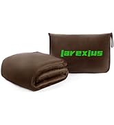 Larexius 40x60 Inch All-Purpose Travel Blanket - Ultra Soft, Portable & Compact for Long Flights,...