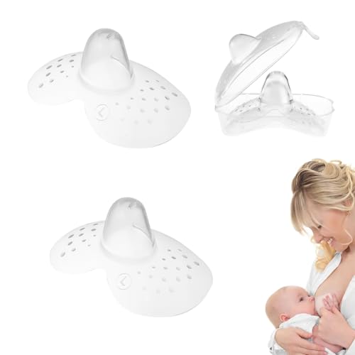 2 Stück Stillhütchen Größe L Aus Silikon, Für Reizungen Und...