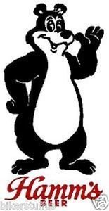 MFX Design Hamm's Beer Sticker Decal - Tool Box Bumper Vinyl - Made in USA 4 in. x 2 in.