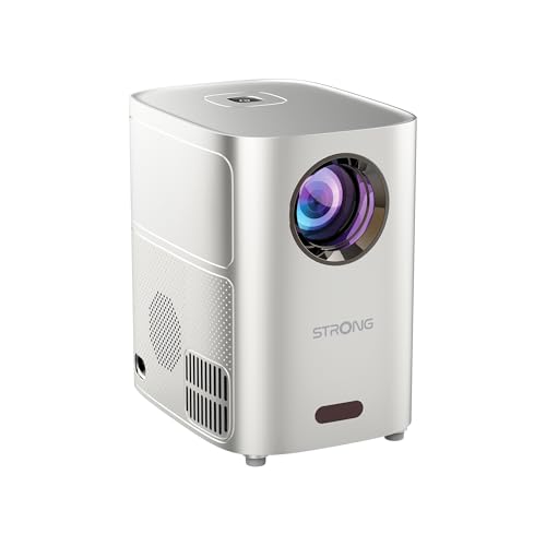 Mini Vidéoprojecteur Bluetooth STRONG Q1 - Vidéoprojecteur HD 720p HDMI USB portable gris