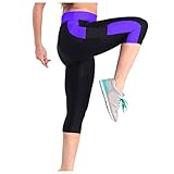 Contrôle et squat - Empêcher - Ces leggings courts sont conçus avec des bandes de compression souple à haut effet qui aplatissent votre ventre et contournent la taille de la taille. Des leggings contrôlés de haute qualité de haute qualité couvrent votre corps tout en restant respirant. Peu importe combien vous pliez et déplacez votre pantalon, ne glissez pas ou ne vous pliez pas, et il restera en place.