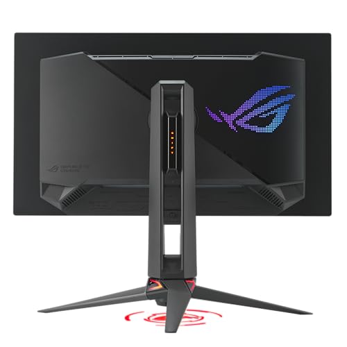 ASUS ROG Swift 27” 4K QD-OLED Gaming Monitor (PG27UCDM) - 240Hz, 0.03ms, Custom Heatsink, Neo Proximity Sensor, G-SYNC Compatible, 99% DCI-P3, True 10-bit color, DisplayPort 2.1a UHBR20, 3 yr warranty
