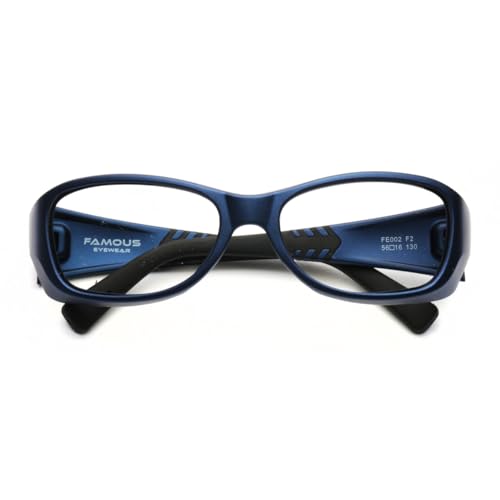 Image of FAMOUS Prescription safety eyeglass frames for men and women polycarbonate material