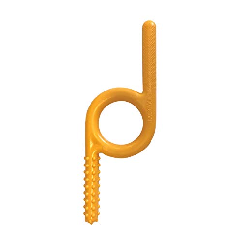 TalkTools Chewy texturizado (naranja) 1 paquete | Herramienta sensorial de motor oral para niños y niños pequeños | Herramientas de terapia para mejorar la masticación y mordedura Cover