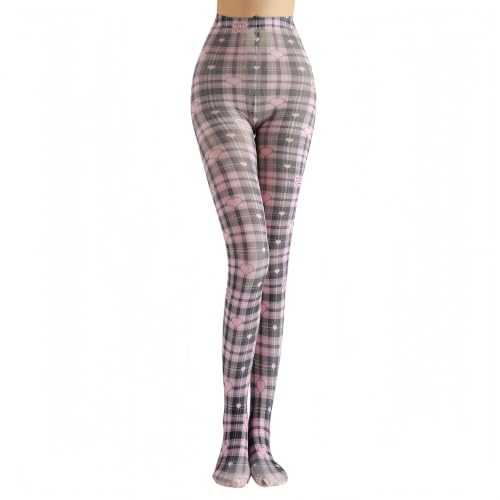 Image of Sahabowi Women Tights, Sheer High Waist Pantyhose, Vintage Control Top Stockings