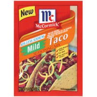 McCormick 30 % weniger Natrium milde Taco Gewürzmischung, 35,4 gramm