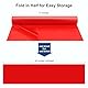 POPGIFTU 86CM x 30M Cellophan Rolle Rot, 3Mil Dick Transluzent Rote Geschenkfolie, Große Rot Zellophan Geschenkpapier für Blumen Snack Geschenkkörbe Wrap, Kunst und Handwerk und vieles mehr