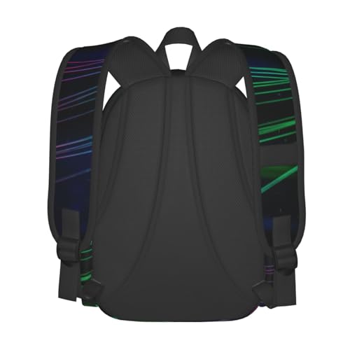 Mochila ligera para senderismo y viaje 19 litros negra miniatura 4