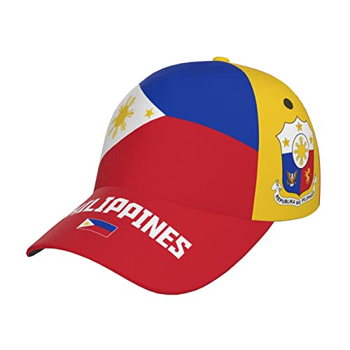 Casquette De Chasse Drapeau Philippines Philippines Cap Classique Casquette Réglable Golf Casquette pour Homme, Voyages, Running