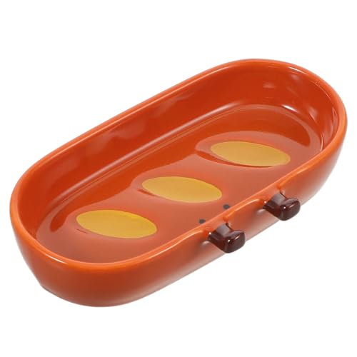 Cuenco de cerámica compacto para organizar salsas y decorar cocinas con poco espacio 2