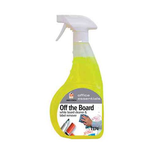 Selden T174 Off The Board Whiteboard Cleaner, Trigger Spray, 750 mL