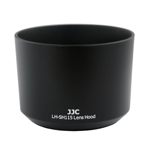 Image of JJC ALC-SH115 Lens Hood for Sony E 55-210mm f /4.5-6.3 OSS SEL55210 Lens | Bayonet, Reversible Design, Replaces Sony ALC-SH115 Lens Hood, Allows to Attach 49mm Filter & Sony Lens Cap, No Vignetting