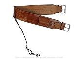 Rear Cinch Western Saddle Girth Roping Ranch BARREK Racing Pleasure Trail Rodeo Leather CINCHES 36