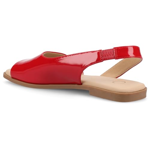 Image of Journee Collection Women's Brinsley Slingback Flat Sandals