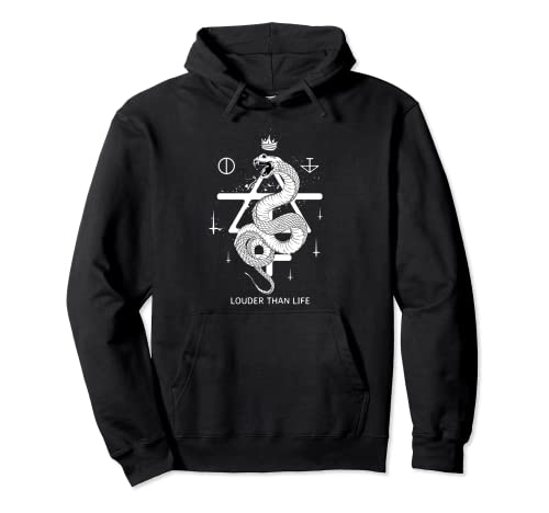 Louder Than Life Snake Crown - Sad Aesthetic Edgy Streetwear