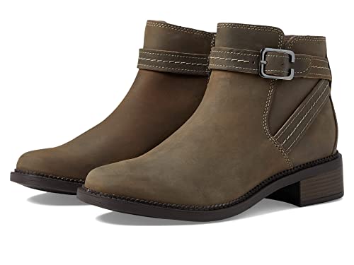 Image of Clarks womens 26168079-dark Tan L Uniform Dress Shoe