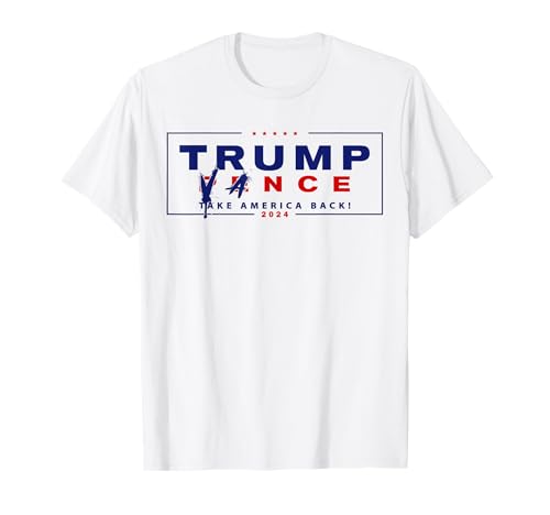 Trump Vance 2024 Vice Presidente Pence Name cancellato divertente Maglietta