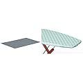 Foppapedretti Tappeto Porta Ferro Assai + Foppapedretti LaCopertina Copertina Copertura ASSE da Stiro, 103 x 52 cm