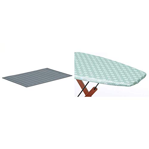 Foppapedretti Tappeto Porta Ferro Assai + Foppapedretti LaCopertina Copertina Copertura ASSE da Stiro, 103 x 52 cm
