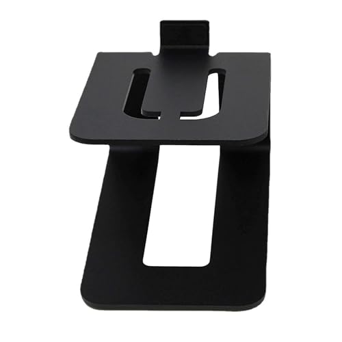 Metal Monitor Stand - Plataforma de elevador de audio premium, estructura reforzada a prueba de vibraciones | Monte 'altavoz para librería, estantería de moderno, soporte para botellas de estudio
