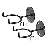 Cabilock 2 Stück Baseballschläger Wandhalterung aus Robustem Eisen Platzsparendes Multifunktionales Aufbewahrungsregal für Zuhause und Sportstätten