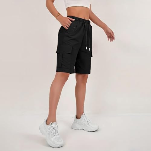 Short cargo taille élastique confortable et ample pour la musculation