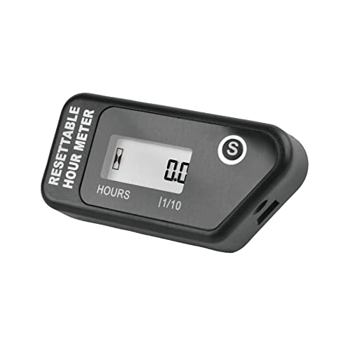 Compteur horaire LCD numérique NInE-ROnG, étanche
