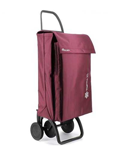 Carro Rolser Termo MF XL 4 Ruedas   Burdeos