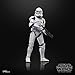 STAR WARS The Black Series Phase II Clone Trooper & Battle Droid, The Clone Wars Troop Building Collectible 6 Inch Action Figure 2-Pack