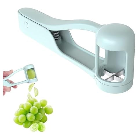 KOMUNJ Stainless Steel Grape Cutter Slicer Cover