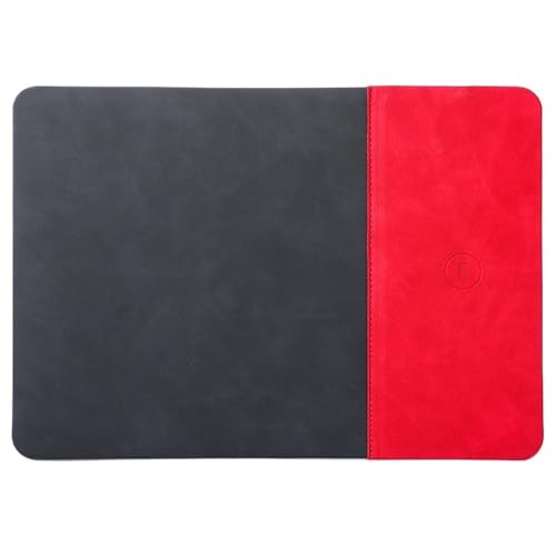 Tapis de souris de jeu induction 15W tapis de souris recharge sans fil rouge