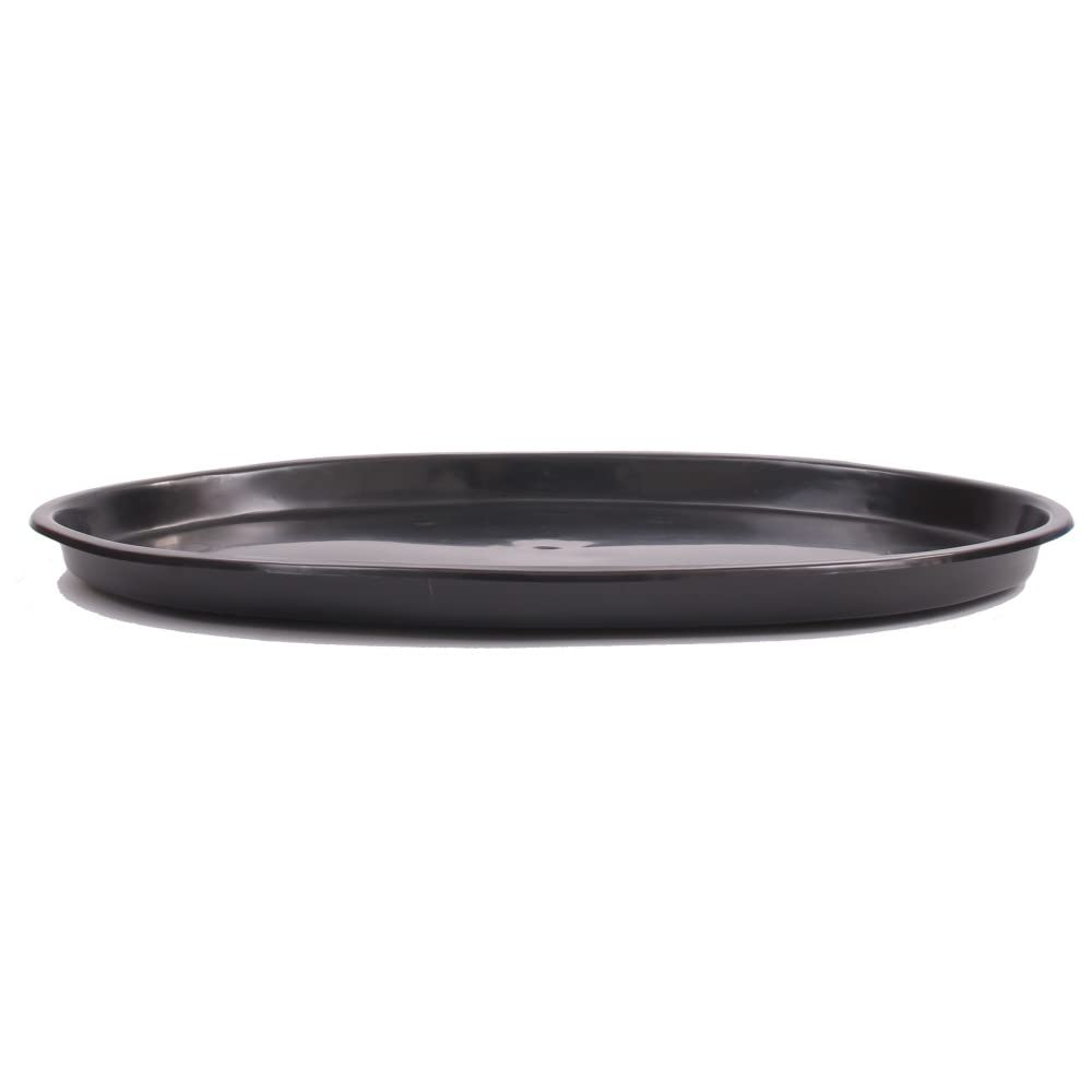 Bonsai - Untersetzer oval 56 x 35,5 x 4 cm schwarz Kunststoff 54349 :  Amazon.de: Garten