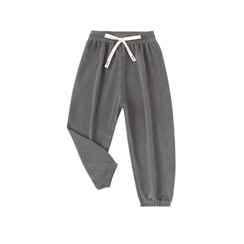 XINYUNZU Hosen für Jungen Cordhose Elastische Taille Sporthose Thermohose...