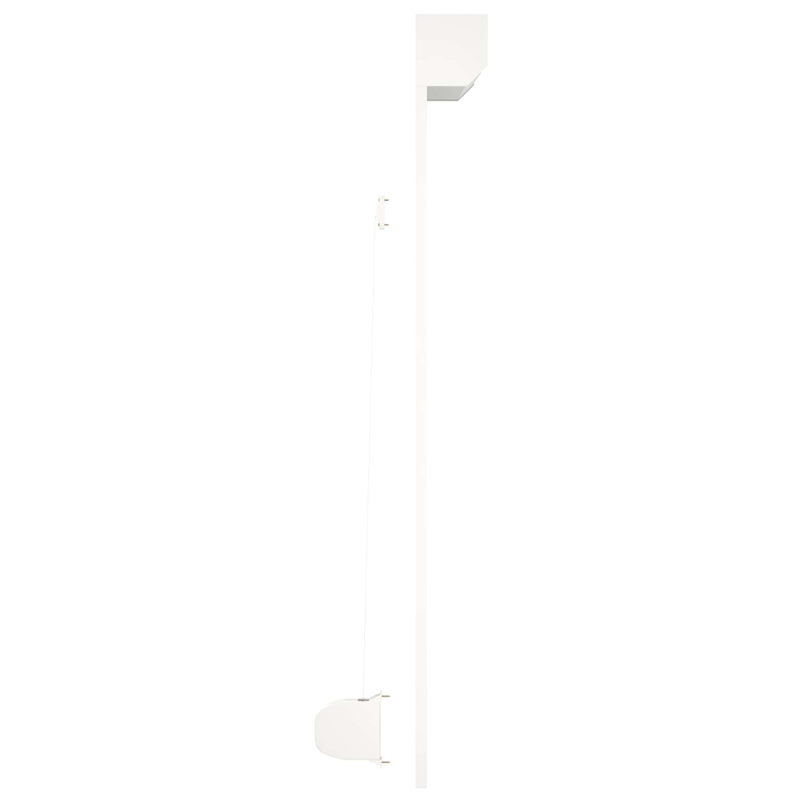 Volet roulant blanc en aluminium et polyuréthane 120 x 150 cm avec lamelles pour fenêtre, brise-vue, protection solaire, occultant, protection thermique et anti-effraction extérieur