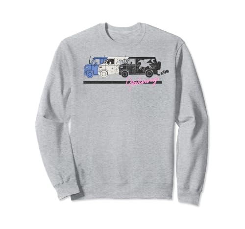 Sweatshirt Disney Pixar Onward Gwinny pull imprimé col rond stretch