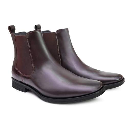 Image of AX10 Men's Premium Leather Chelsea Boots