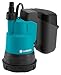 Gardena Battery Clear Water Submersible Pump 2000/2 18V P4A Without Battery: Flat-Suction Battery-Powered Submersible Pump, Integrated Filter, Dry-Running Protection, Flow Rate 2000 l/h (14600-55)
