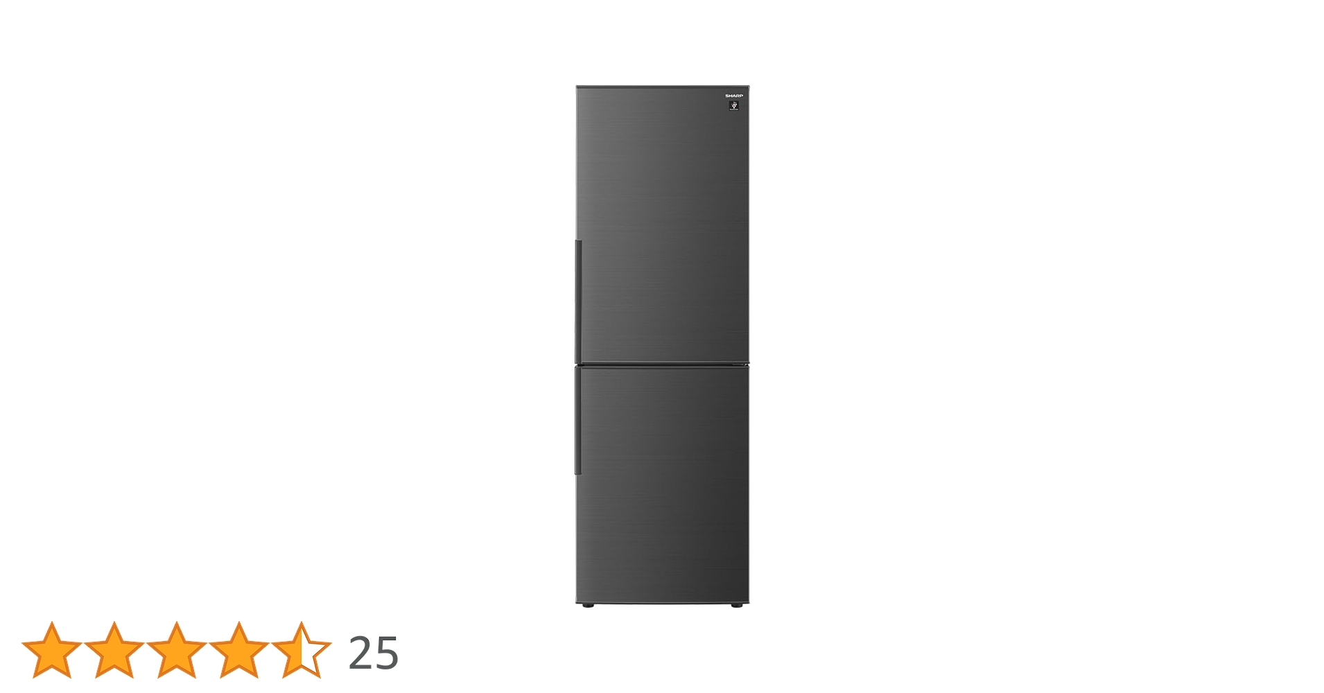 Amazon | シャープ 冷蔵庫 幅56.0cm 310L 右開き SJ-PD31K-B アコール